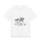 Golden Wolf Energy Unisex jersey short sleeve tee Printify