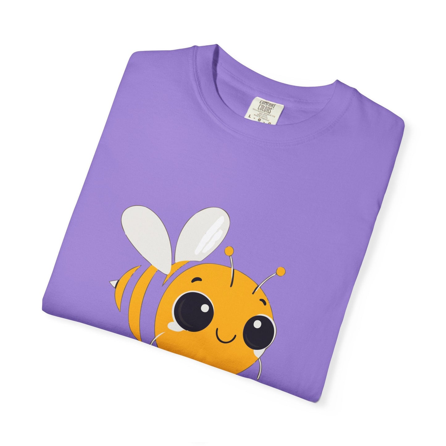 Dyed T-shirt – Snazzy Bee positive Edition Printify
