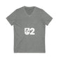Classic Rock-Inspired Unisex Jersey Short Sleeve V-Neck Tee - snazzymerch