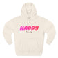 Happy Times Gradient Three-Panel Fleece Hoodie - snazzymerch
