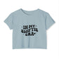 Retro Girl Power Women's Festival Crop Top - snazzymerch