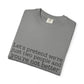 Strong & Brave Unisex Garment-Dyed T-shirt - snazzymerch