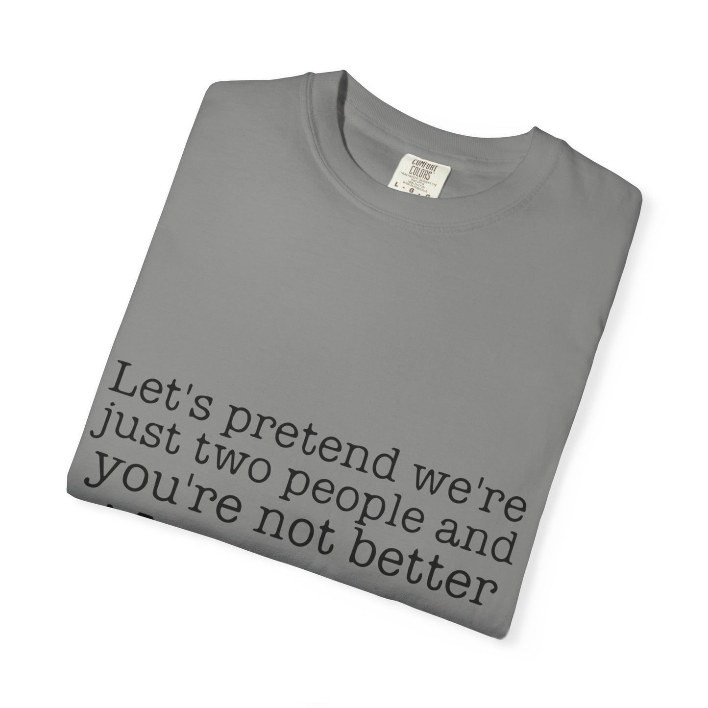 Strong & Brave Unisex Garment-Dyed T-shirt - snazzymerch