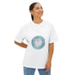 Midnight Vinyl Vibes Unisex Oversized Boxy Tee - snazzymerch