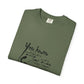 Bold Outline Logo Unisex Garment-Dyed T-shirt - snazzymerch