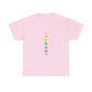 Rainbow Lunar Phases Unisex Cotton Tee Printify