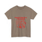 Fierce Femme in Red Unisex Heavy cotton tee Printify