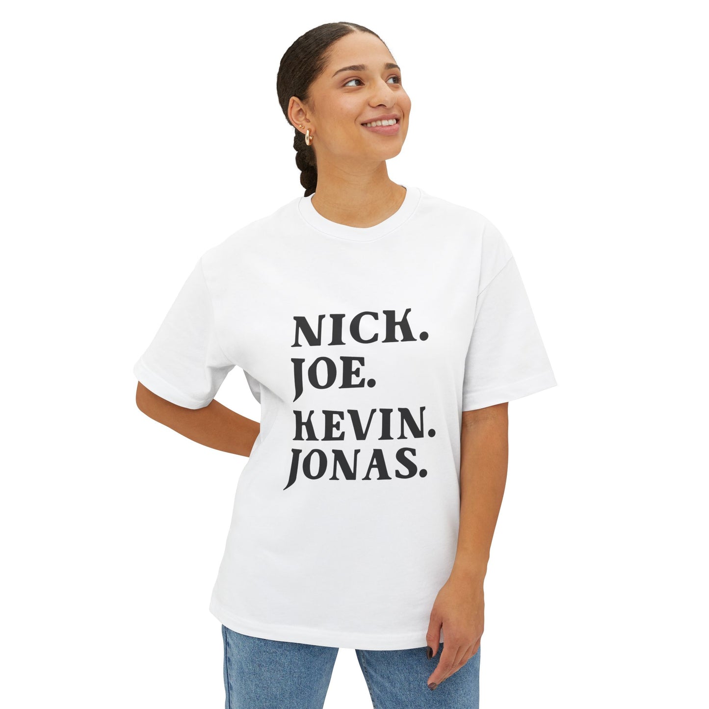 Retro Pop Art Unisex Oversized Boxy Tee - snazzymerch