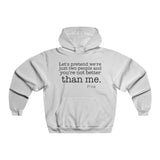 Strong & Brave Men's NUBLEND® Hooded Sweatshirt - snazzymerch