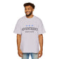 Blue Star Cluster Men's Heavy Oversized Tee - snazzymerch