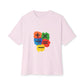 Copy of Copy of Copy of  Orange Divide Symbol Oversized Boxy Tee Printify