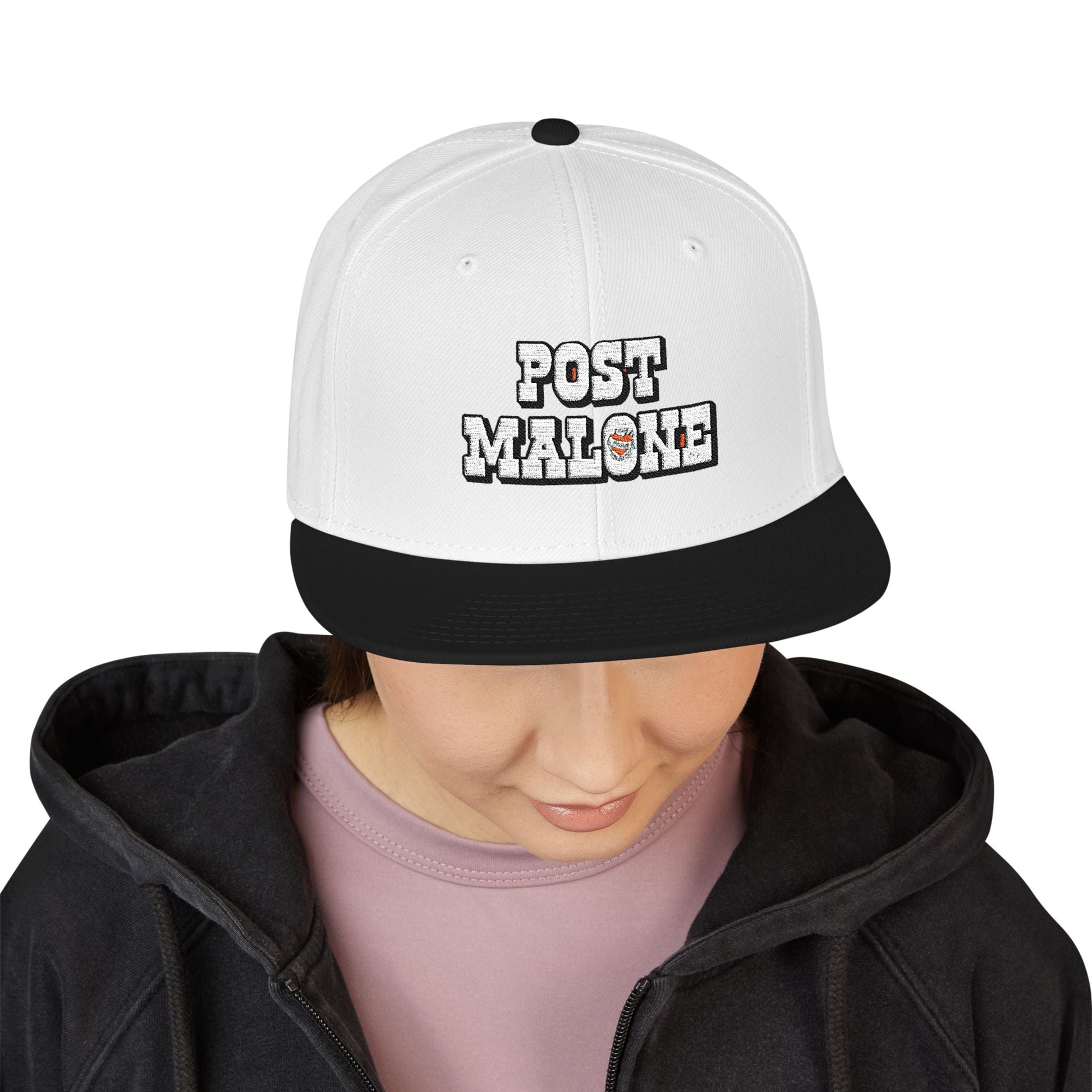 Snapback (Embroidery) – Post Malone Bold Design Printify