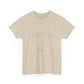 Simple Black Unisex Heavy Cotton Tee - snazzymerch