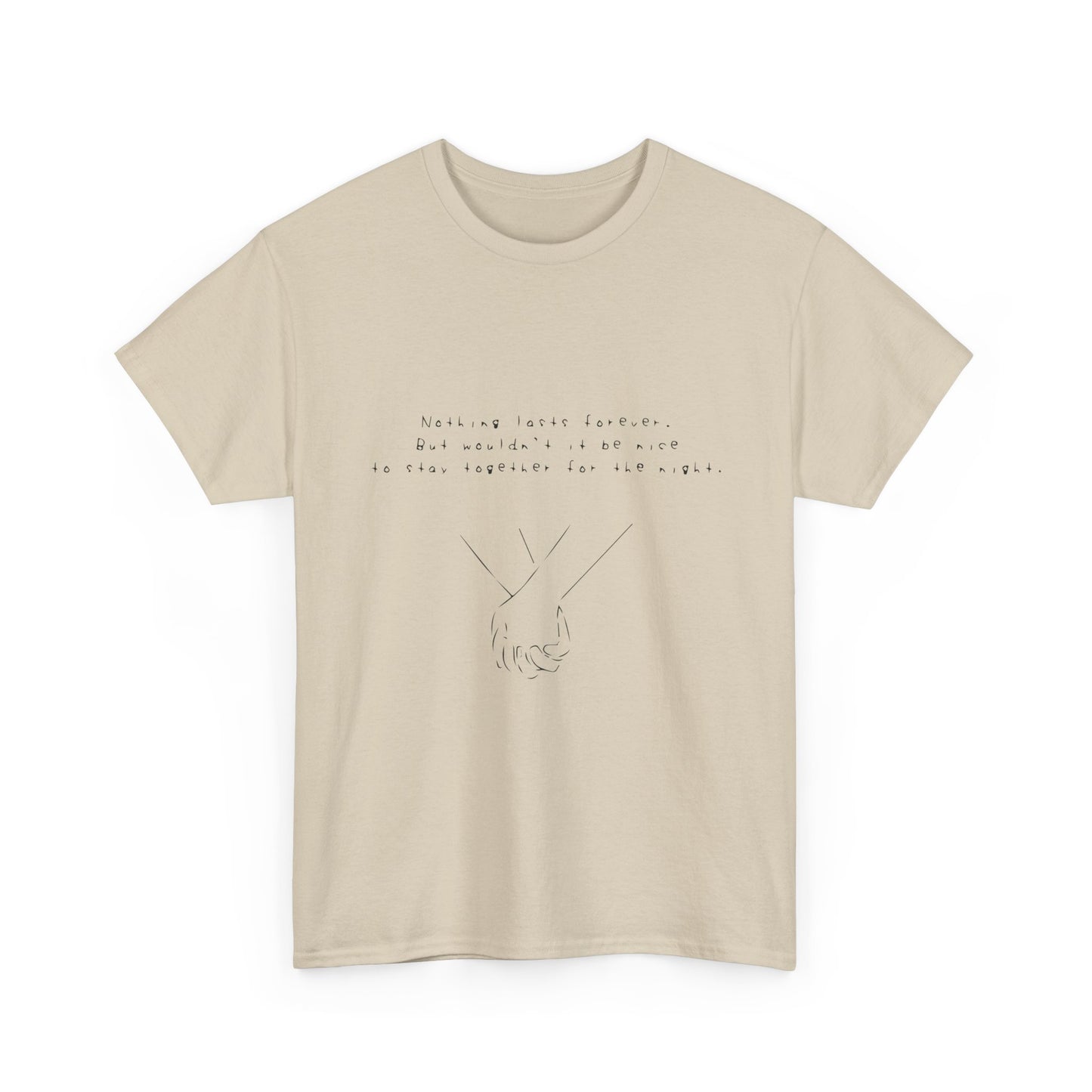 Simple Black Unisex Heavy Cotton Tee - snazzymerch