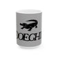 Red Typography Ceramic Mug, (11oz, 15oz) - snazzymerch