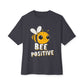 Oversized boxy Tee – Snazzy Bee positive Edition Printify