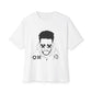 Hurry Up Tomorrow Unisex Oversized Boxy Tee - snazzymerch