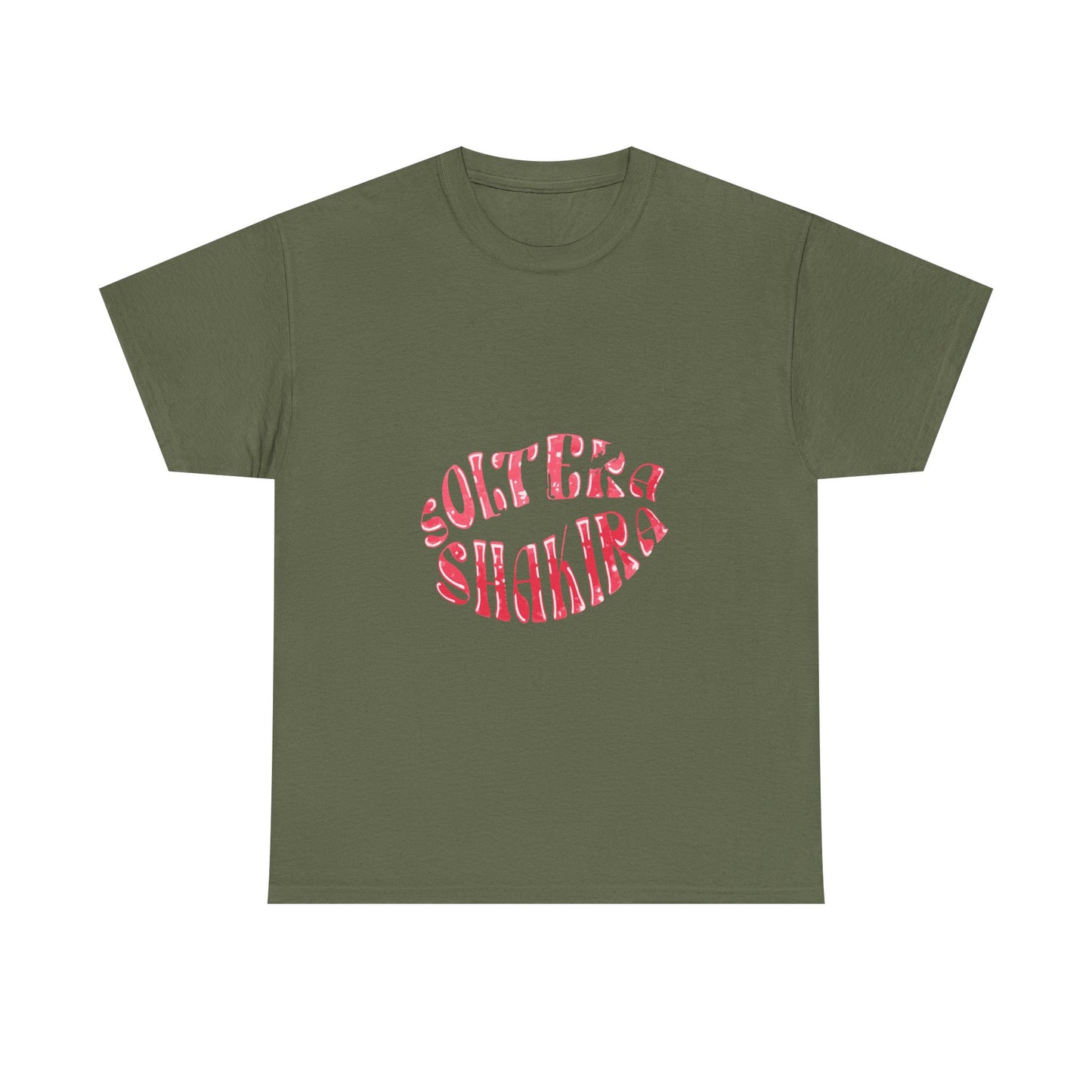 Solo Vibes Lips Unisex Heavy cotton tee Printify