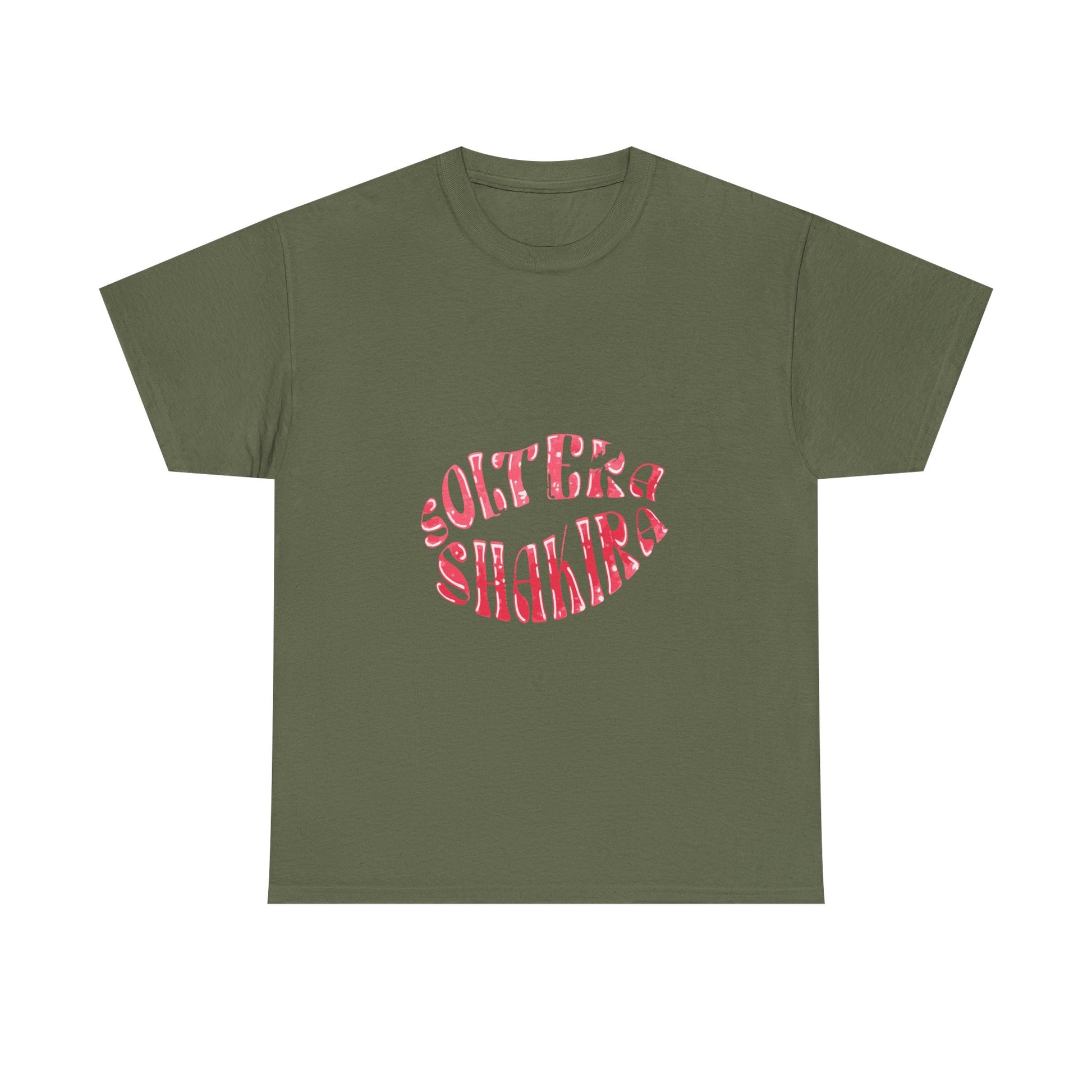 Solo Vibes Lips Unisex Heavy cotton tee Printify