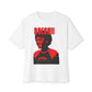 Art Portrait Unisex Oversized Boxy Tee - snazzymerch