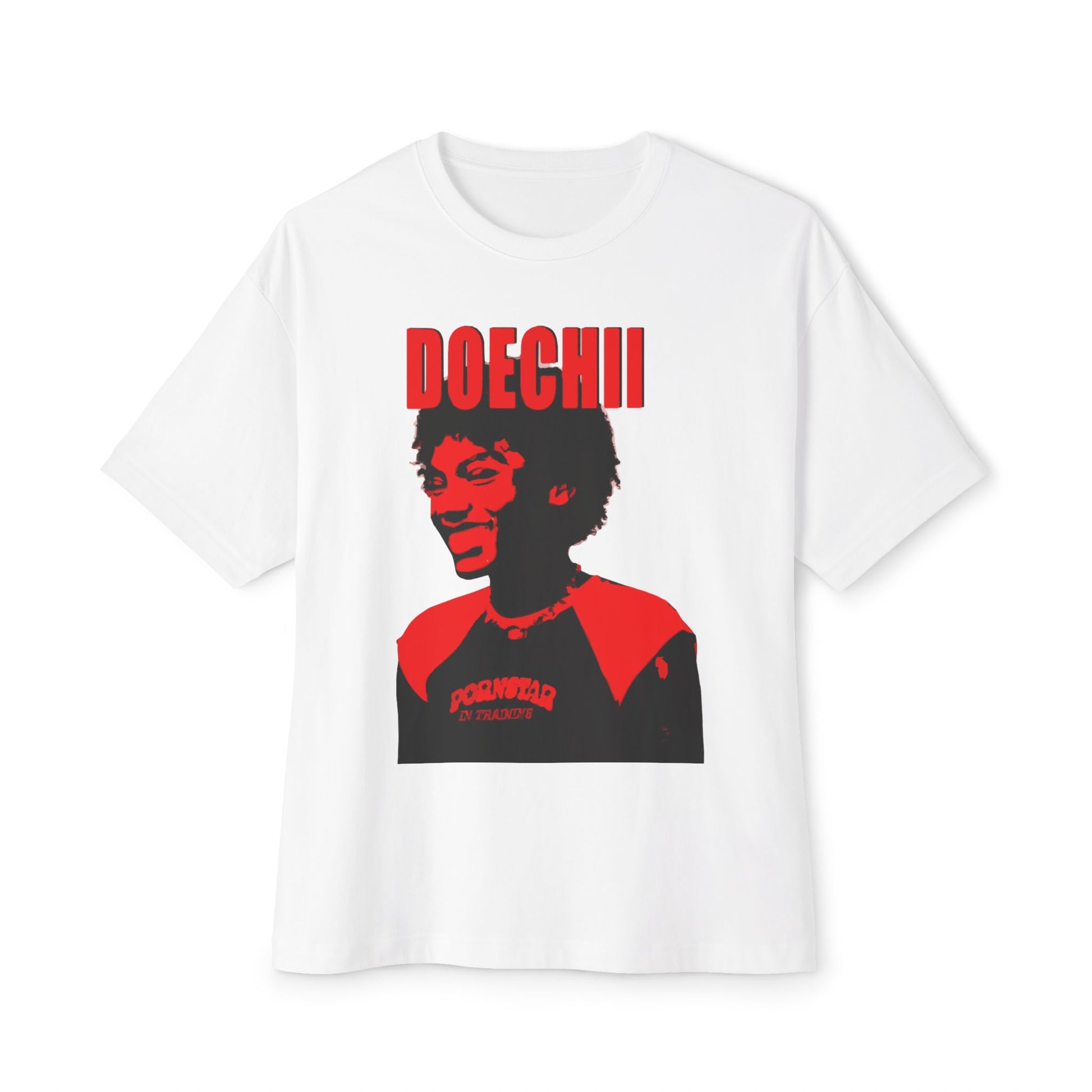 Art Portrait Unisex Oversized Boxy Tee - snazzymerch