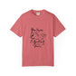 Bold Outline Logo Unisex Garment-Dyed T-shirt - snazzymerch