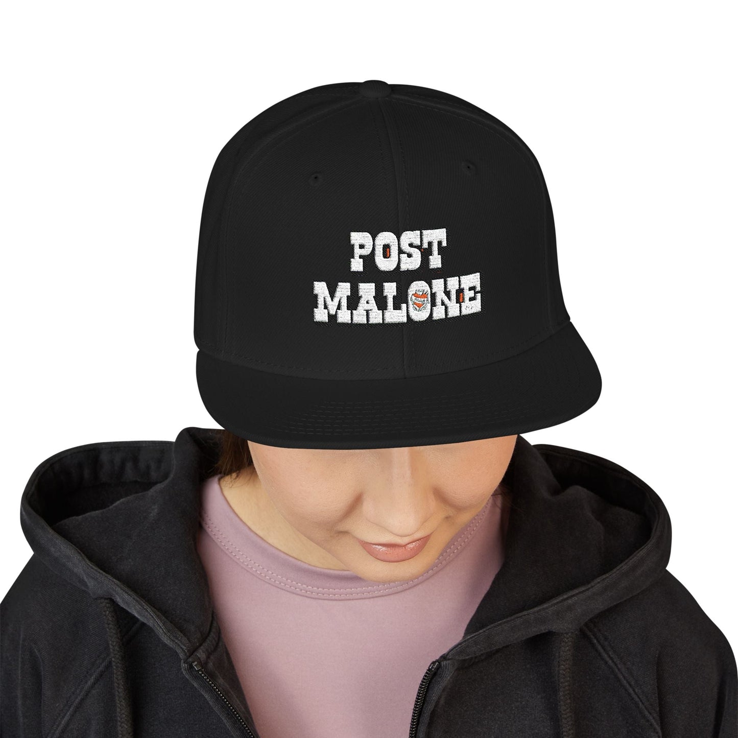 Snapback (Embroidery) – Post Melone Bold Design Printify