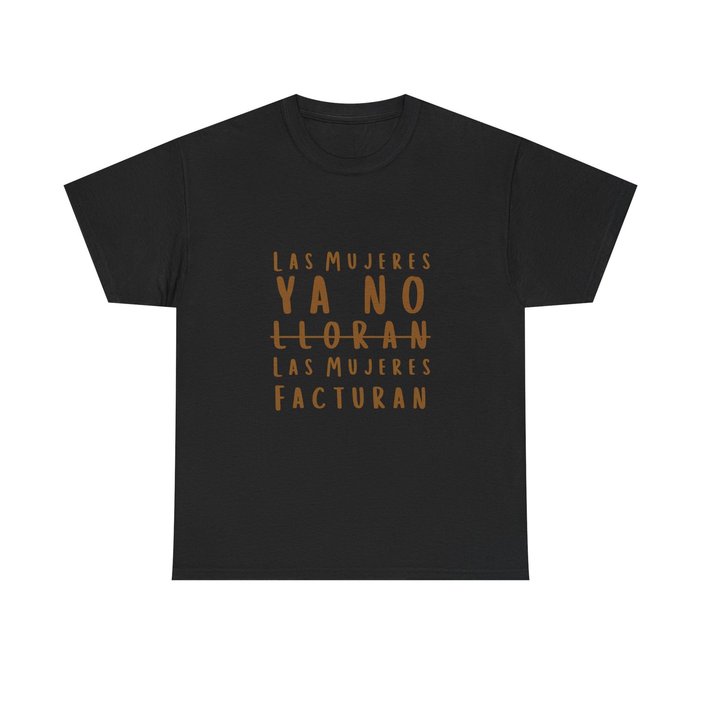 Hustle Over Tears Unisex Heavy cotton tee Printify