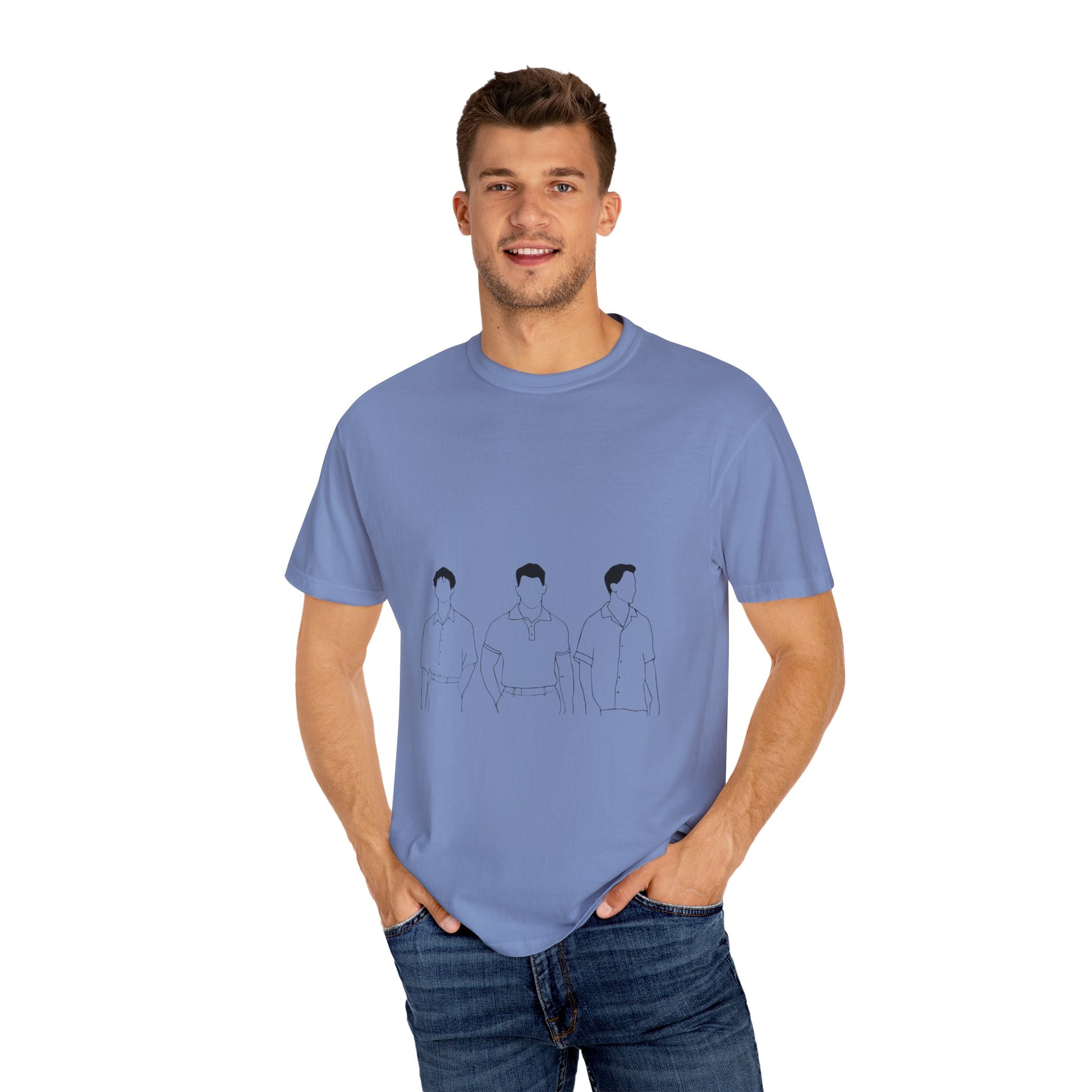 Classic White Unisex Garment-Dyed T-shirt - snazzymerch