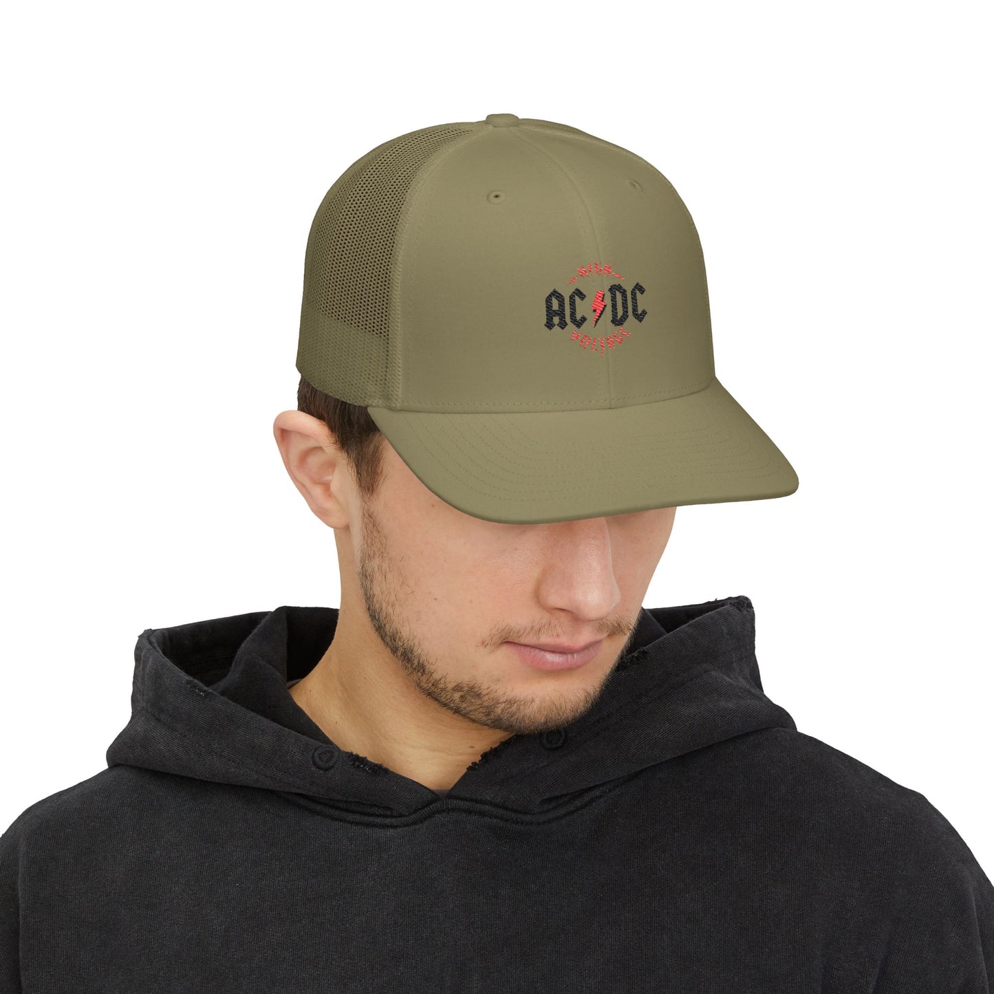 High Voltage Legends Snapback Trucker Cap Printify