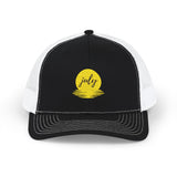 July Sun Graphic Snapback Trucker Cap (Embroidery) - snazzymerch