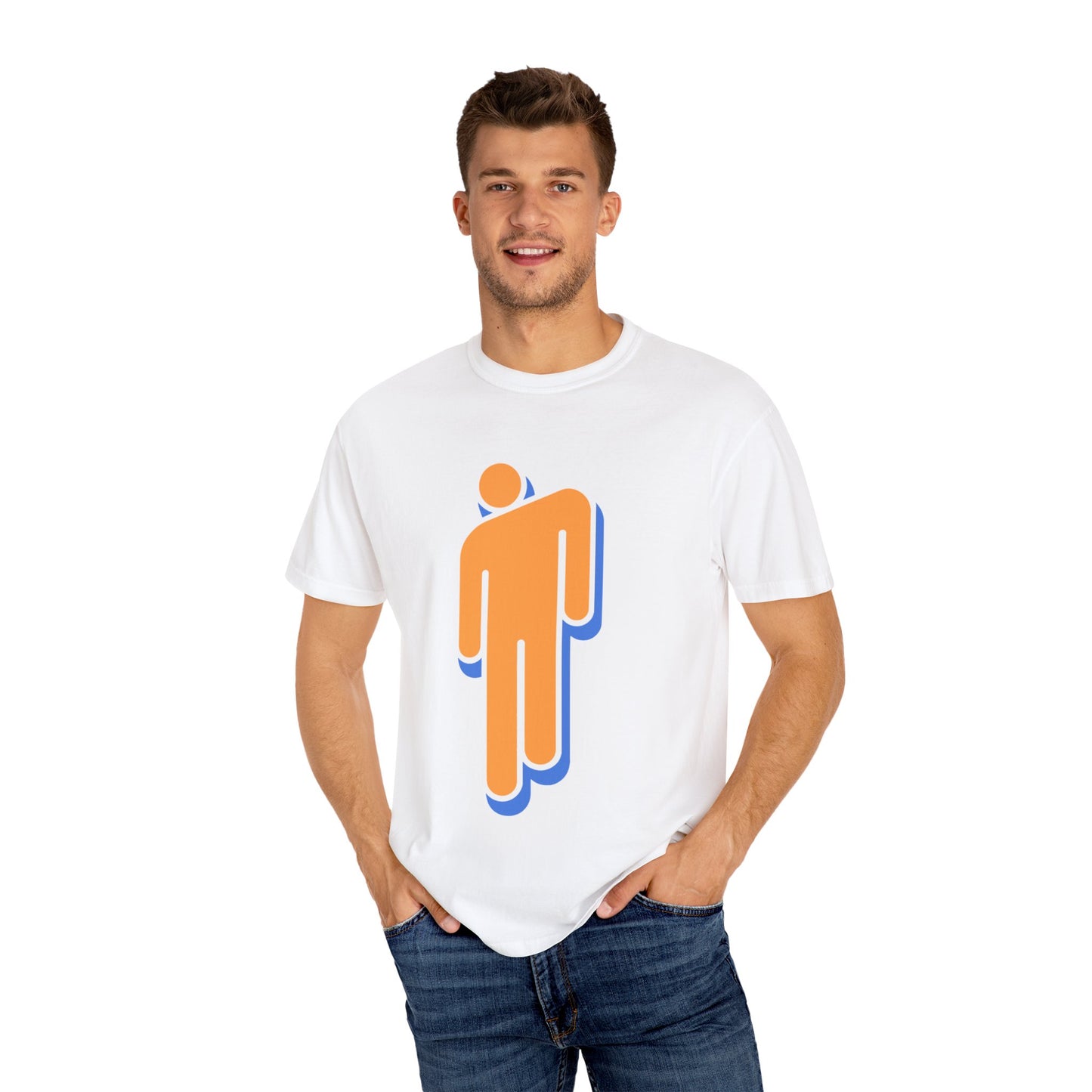 Billie Eilish Inspired Dyed T-shirt – Walk Alone Icon Edition Printify