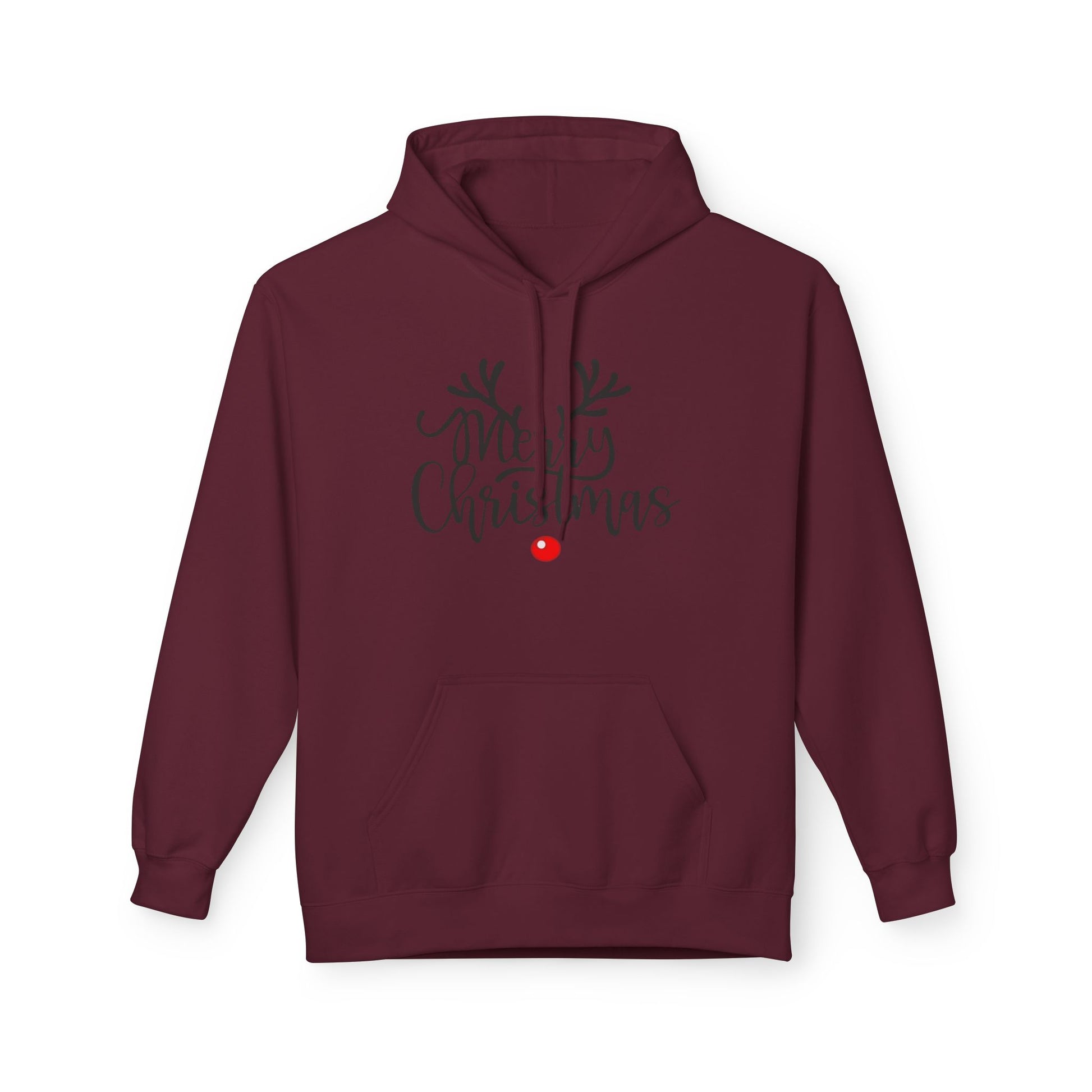 Merry Christmas Reindeer Hoodie – Holiday Edition Printify