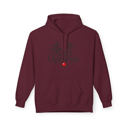 Merry Christmas Reindeer Hoodie – Holiday Edition Printify