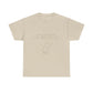 Simple Black Unisex Heavy Cotton Tee - snazzymerch