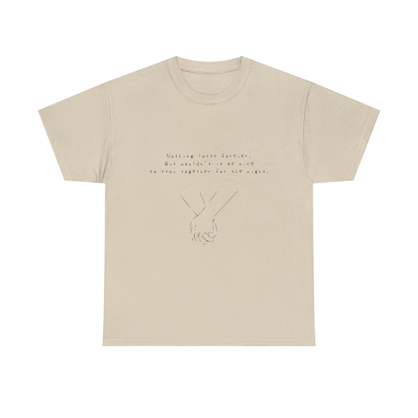 Simple Black Unisex Heavy Cotton Tee - snazzymerch