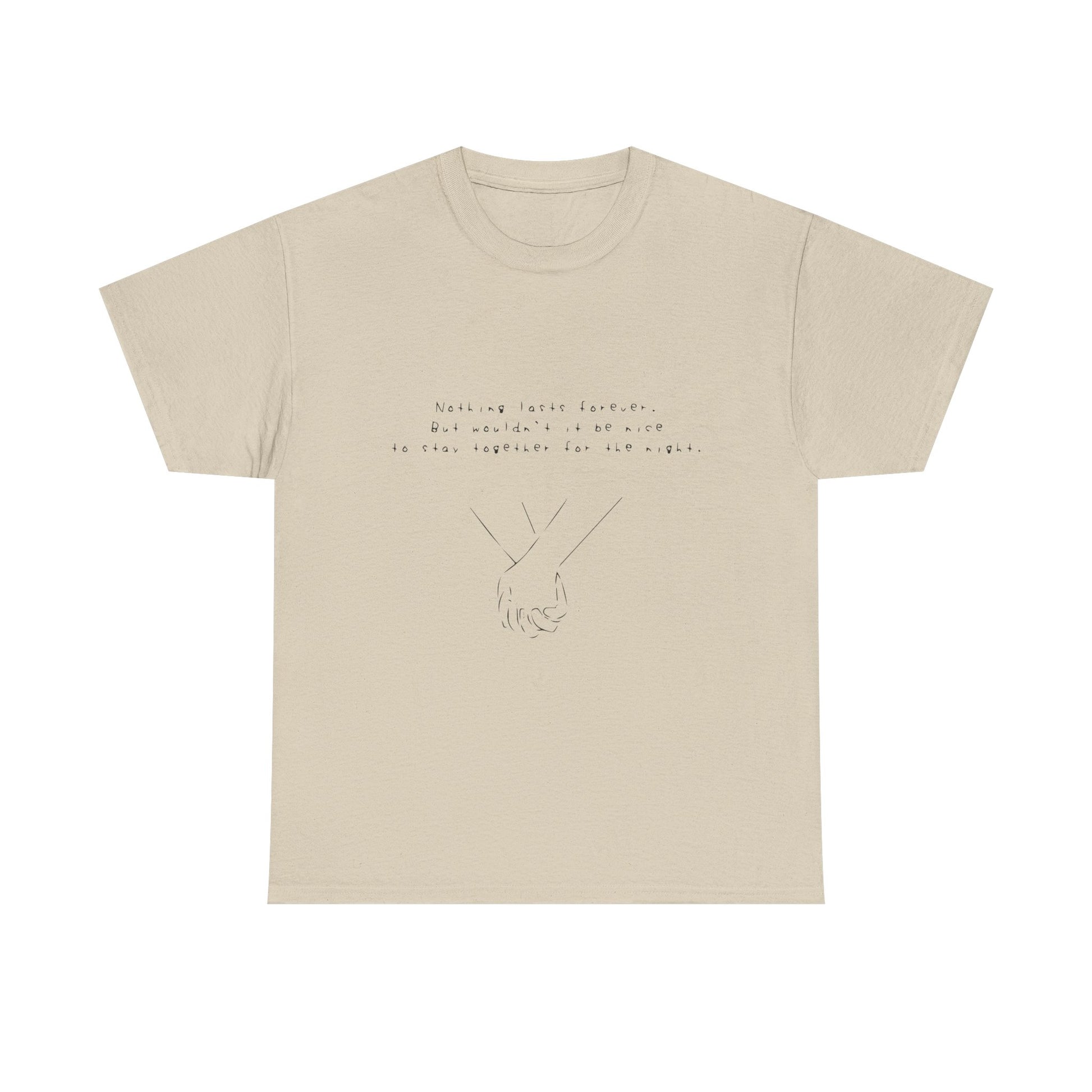 Simple Black Unisex Heavy Cotton Tee - snazzymerch