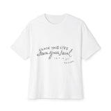 Bold Outline Unisex Oversized Boxy Tee - snazzymerch