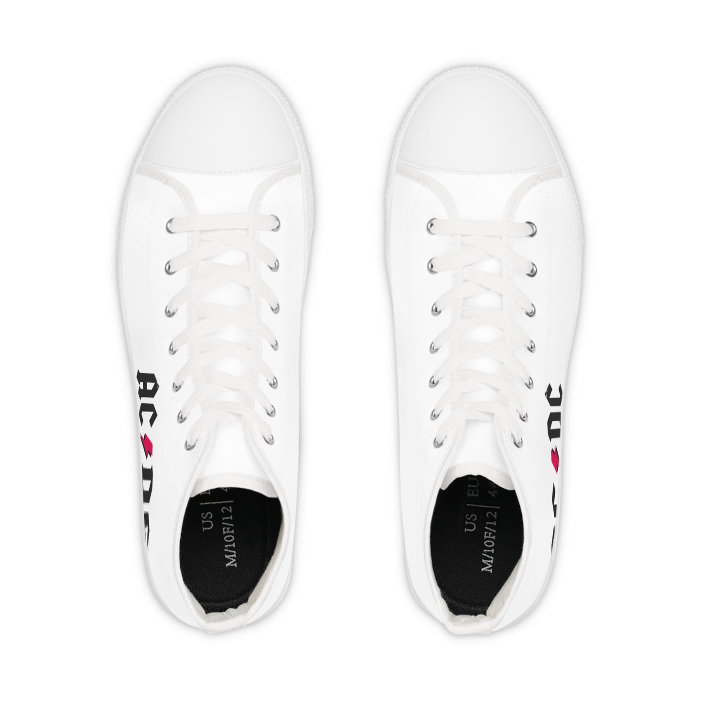 Bold Lightning Rock Graphic Top sneaker Printify