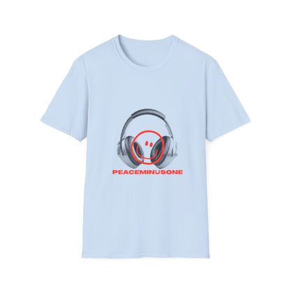 Smiley Beats Graphic Unisex Softstyle Tee - snazzymerch