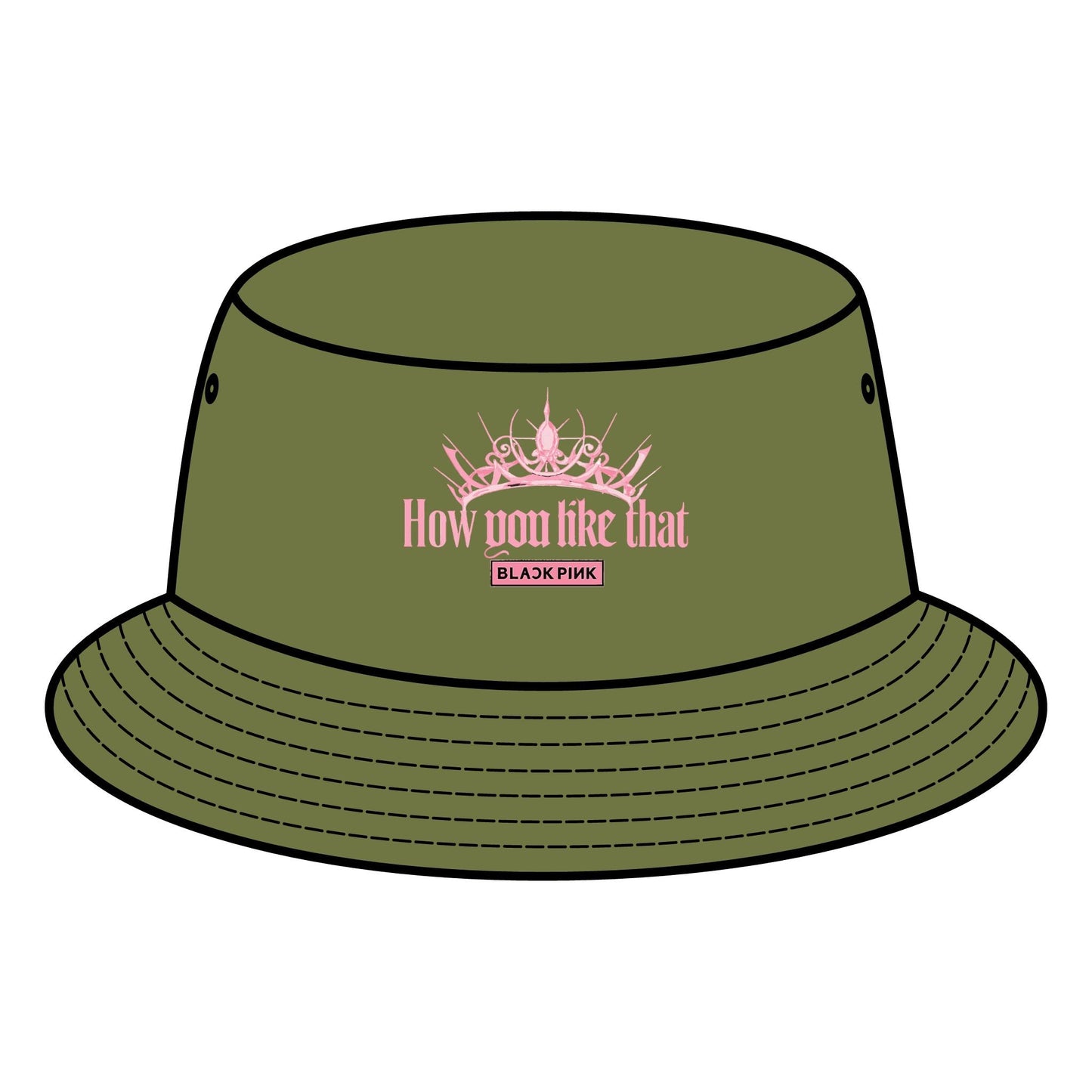 BP Crown Logo Bucket Hat Printify