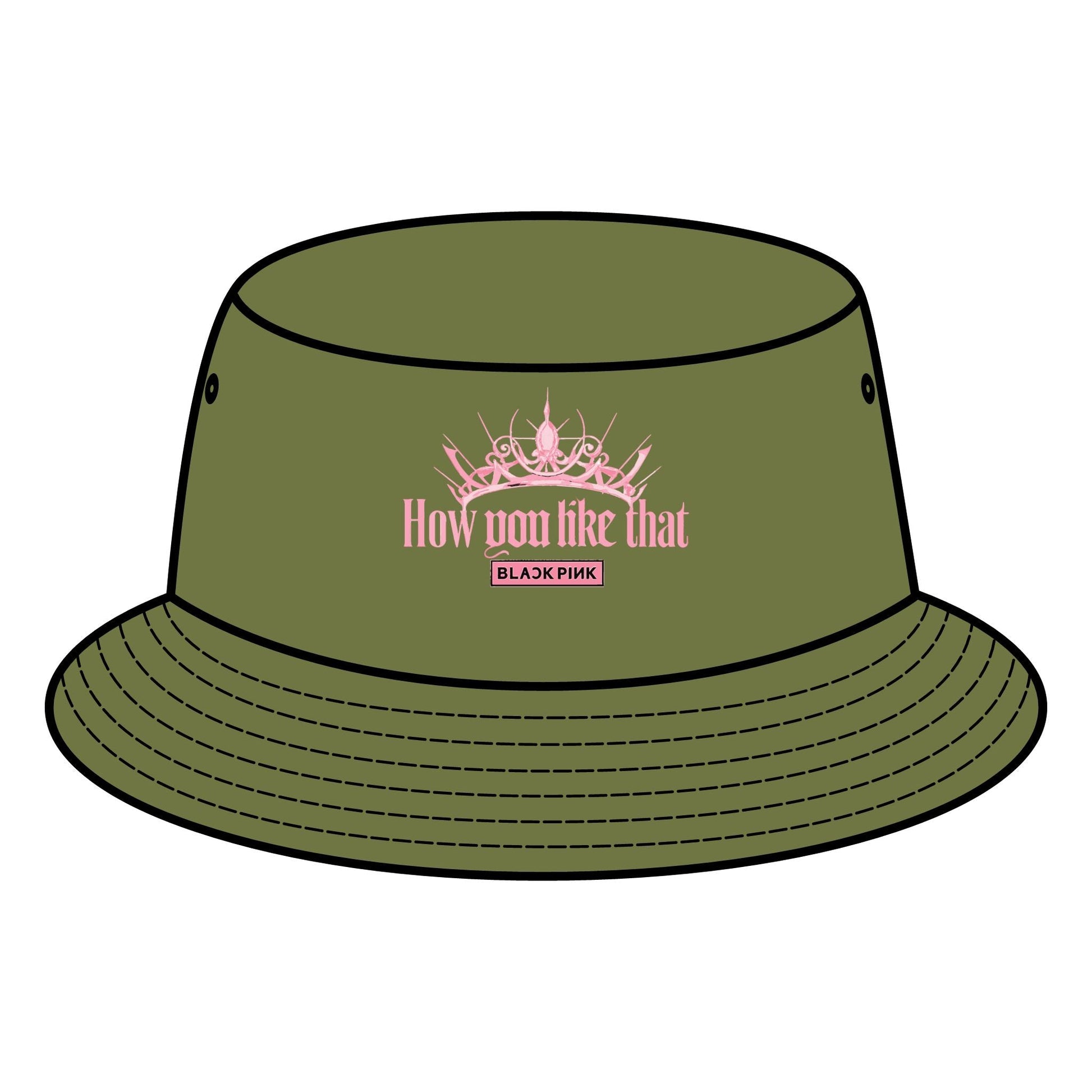 BP Crown Logo Bucket Hat Printify