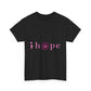 Pink Hope Smile Unisex Heavy Cotton Tee - snazzymerch