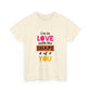 Orange Divide Symbol Unisex Heavy Cotton Tee - snazzymerch