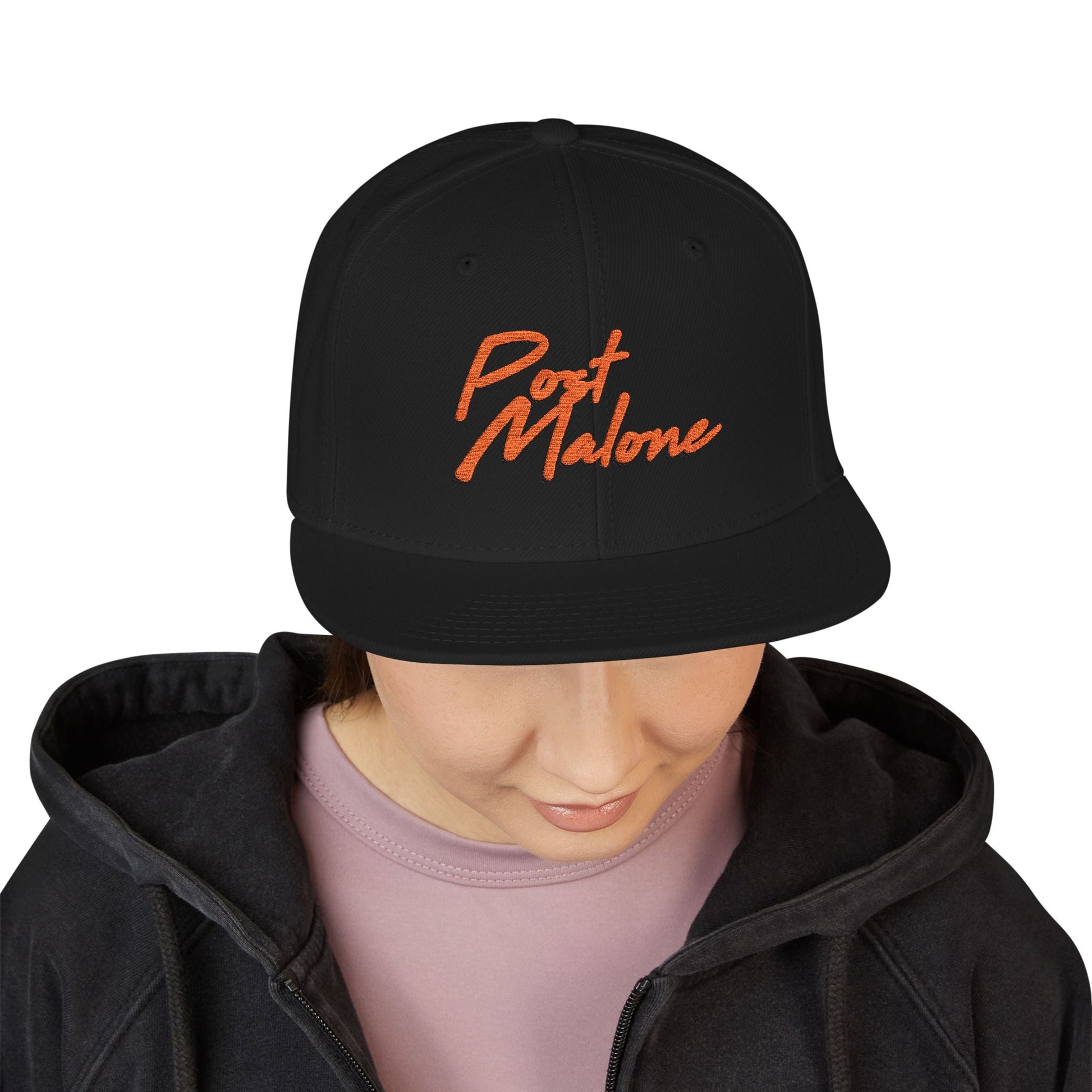 Snapback (Embroidery) – Post Melone Name Design Printify