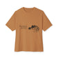 Text Graphic Unisex Oversized Boxy Tee - snazzymerch