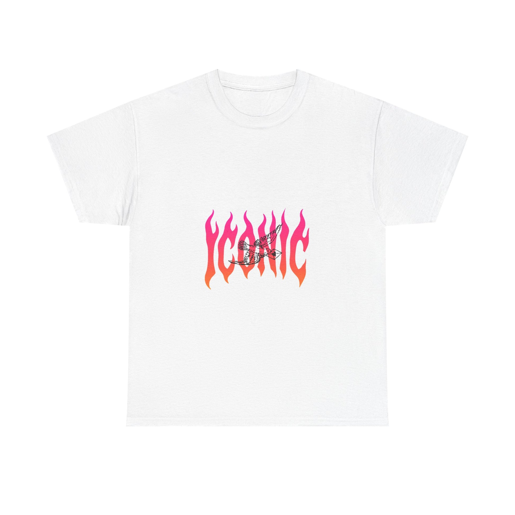 Flame Flight Iconic Unisex Heavy cotton tee Printify