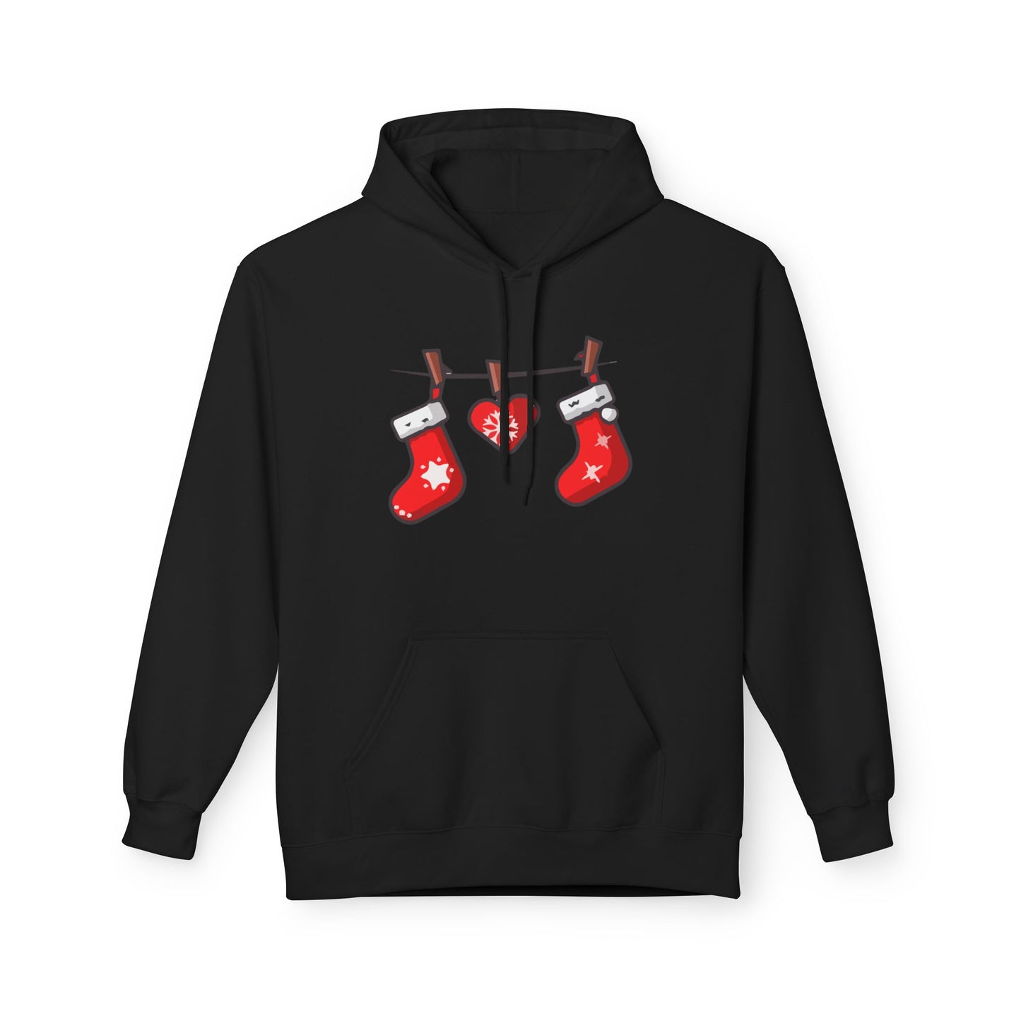 Hanging Stockings Christmas Hoodie – Holiday Edition Printify