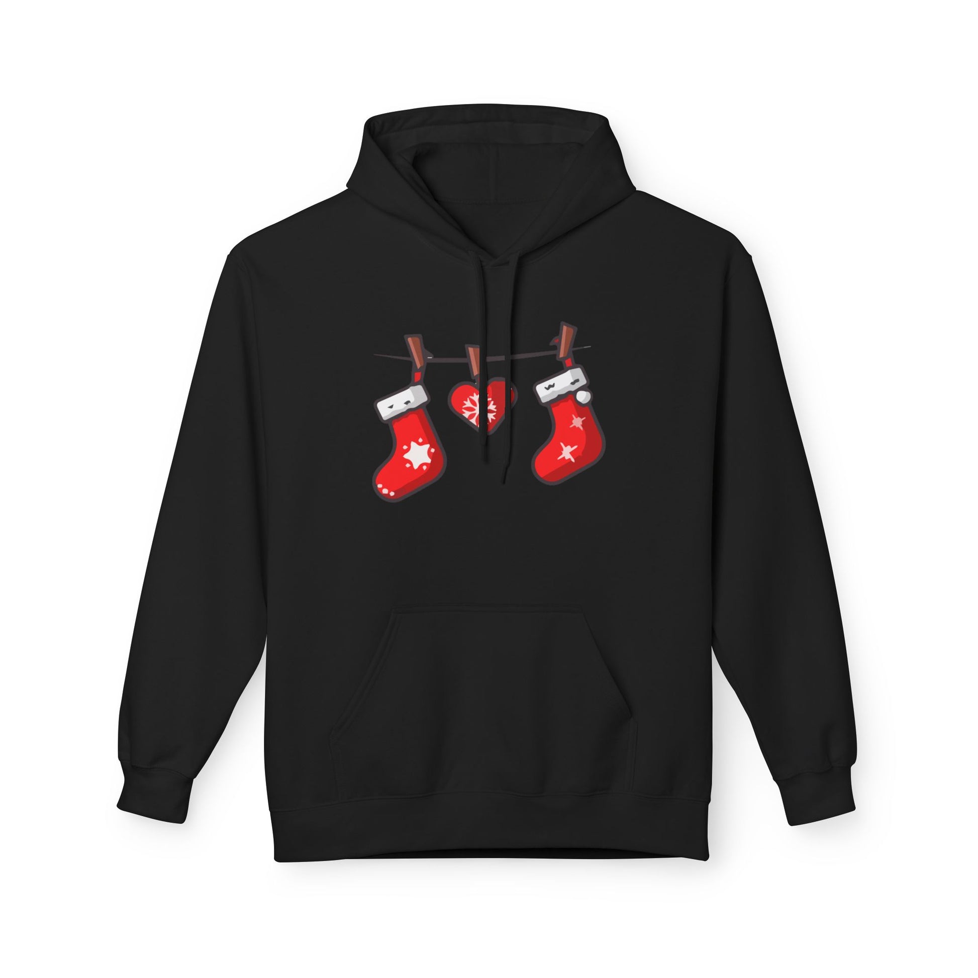 Hanging Stockings Christmas Hoodie – Holiday Edition Printify
