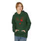 Minimal Reindeer Face Christmas Hoodie – Holiday Edition Printify